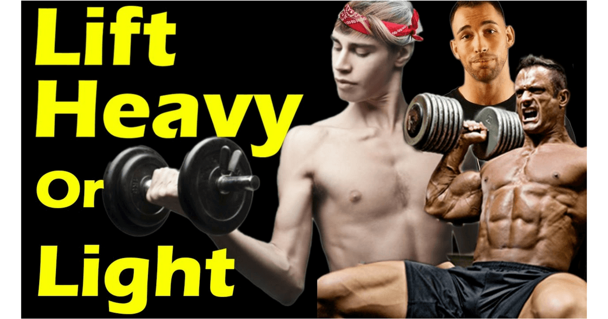 Lift Heavy or Light to Build Muscle