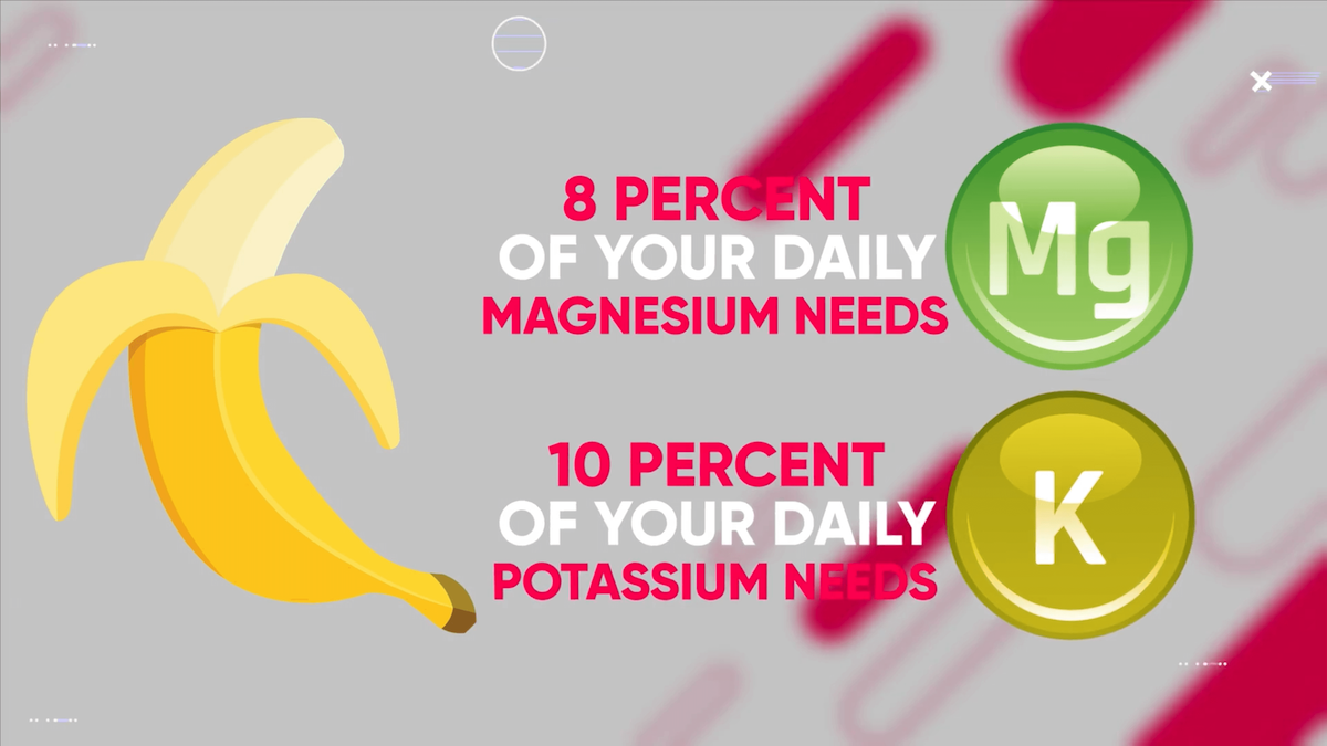 bananas provide magnesium and potassium