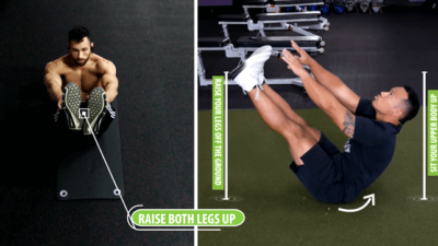 V Position Exercise The Only Ab Exercises You Need - Gravity Transformation